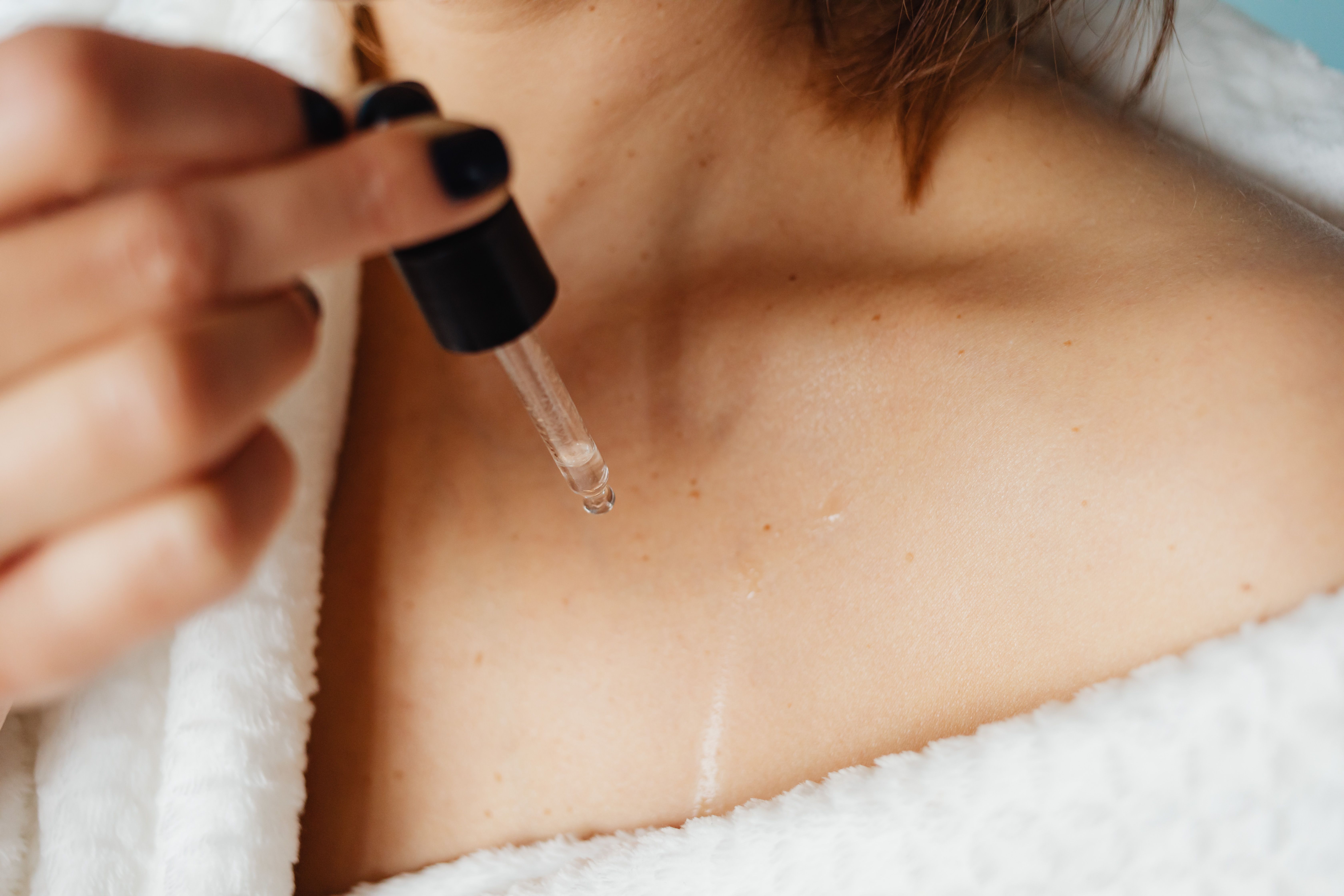 Serumflasche mit Pipette